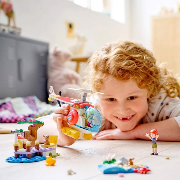 NEW LEGO FRIENDS Building Set Helicopter Vet Rescue 41692 Valentine's Day Gift - Picture 14 of 16